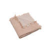 Couverture Lit de Bébé 120x120cm Fringe Moonstone/Ivory - GOTS Couverture Lit de Bébé 120x120cm Fringe Moonstone/Ivory - GOTS