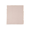 Couverture Lit de Bébé 120x120cm Fringe Moonstone/Ivory - GOTS Couverture Lit de Bébé 120x120cm Fringe Moonstone/Ivory - GOTS