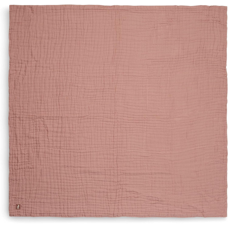 Couverture Wrinkled Coton 75x100cm Rosewood