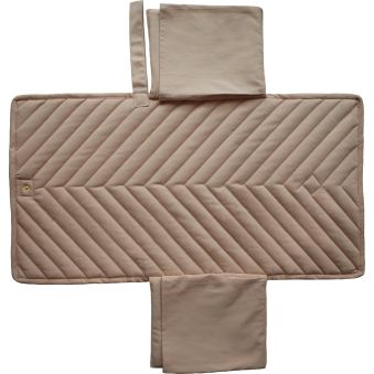 Tapis à langer de voyage nature