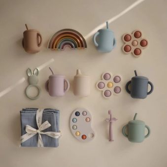 Tasse d'apprentissage avec paille - Tradewinds