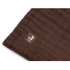 Couverture Wrinkled Coton 75x100cm Chestnut Couverture Wrinkled Coton 75x100cm Chestnut