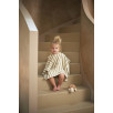Poncho de Bain Stripe Éponge - Olive Green - GOTS Poncho de Bain Stripe Éponge - Olive Green - GOTS