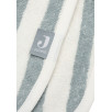 Poncho de bain Éponge Stripe - Sea Green - GOTS Poncho de bain Éponge Stripe - Sea Green - GOTS