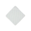 Cape de bain Éponge 75x75cm Stripe - Sea Green - GOTS Cape de bain Éponge 75x75cm Stripe - Sea Green - GOTS