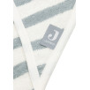 Cape de bain Éponge 75x75cm Stripe - Sea Green - GOTS Cape de bain Éponge 75x75cm Stripe - Sea Green - GOTS