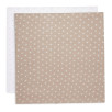 Lange Gaze de Coton Small Pointelle & Sun Biscuit - GOTS - 2 Unités Lange Gaze de Coton Small Pointelle & Sun Biscuit - GOTS - 2 Unités