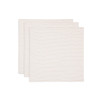 Lange Gaze de Coton Small 70x70cm Miffy Stripe - Biscuit - 3 Unités