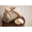Lange Gaze de Coton Small 70x70cm Miffy Stripe - Biscuit - 3 Unités
