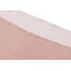 Lange Gaze de Coton Small 70x70cm - Wild Rose/Ivory - 4 Unités