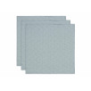 Lange Gaze de Coton Small 70x70cm Miffy Silhouettes - Sea Green - 3 Unités Lange Gaze de Coton Small 70x70cm Miffy Silhouettes - Sea Green - 3 Unités
