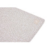 Lange Gaze de Coton Large 115x115cm Dotted - Nougat - GOTS