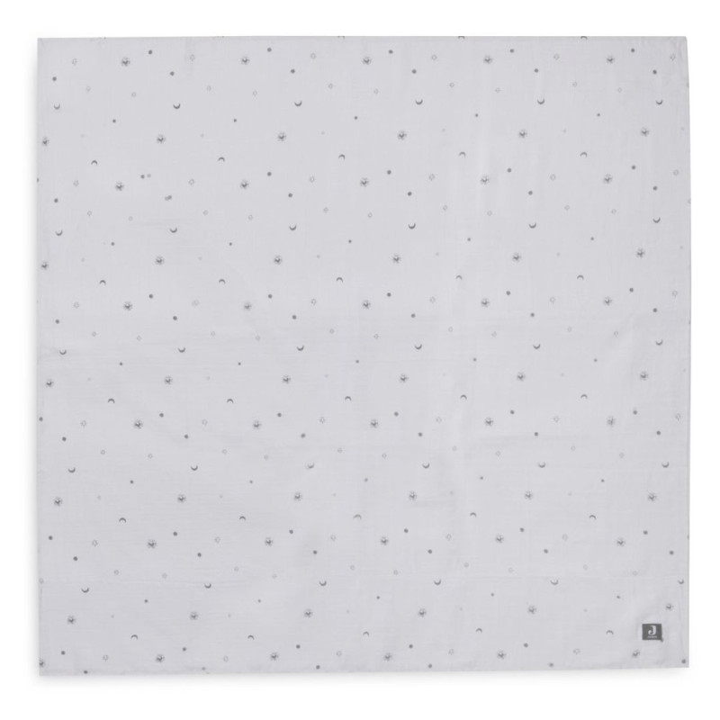 Lange Gaze de Coton Large 115x115cm StarGaze - Leaf Green - 2 Unités