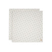 Lange Gaze de Coton Large 115x115cm - Rosehip - 2 Unités