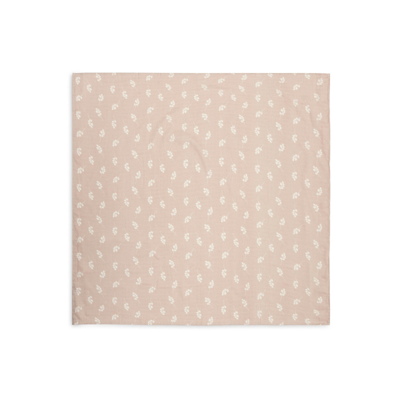 Lange Gaze de Coton Large 115x115cm Twig - Wild Rose - 2 Unités