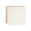 Lange Gaze de Coton Large 115x115cm Twig - Wild Rose - 2 Unités