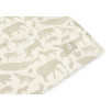 Lange Gaze de Coton Large 115x115cm Animals - Olive Green - 2 Unités