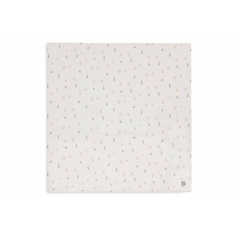 Lange Gaze de Coton Large 115x115cm - Jungle Jambo - 2 Unités
