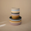 Lot de 2 bols ronds Mushie Soft Lilac