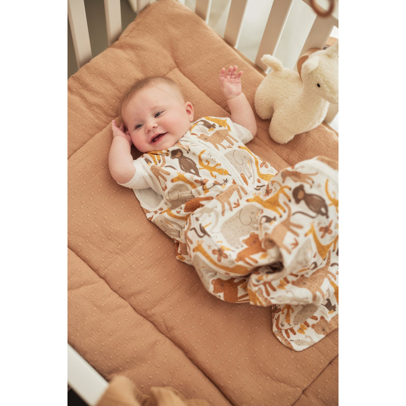 Gigoteuse Gaze de Coton 70cm Jungle