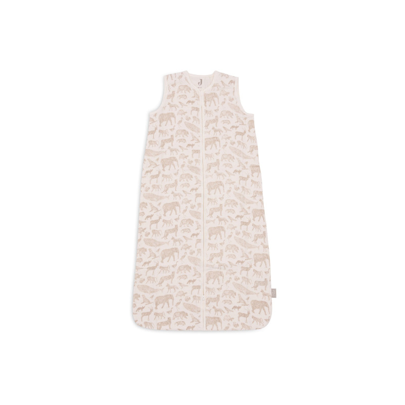 Gigoteuse Gaze de Coton 110cm Animals - Nougat