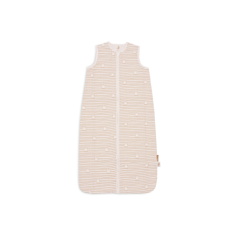 Gigoteuse Gaze de Coton 110cm Miffy Stripe - Biscuit