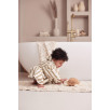 Peignoir 3-4 ans Stripe Éponge - Olive Green - GOTS Peignoir 3-4 ans Stripe Éponge - Olive Green - GOTS