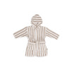 Peignoir 3-4 ans Stripe Éponge - Olive Green - GOTS Peignoir 3-4 ans Stripe Éponge - Olive Green - GOTS