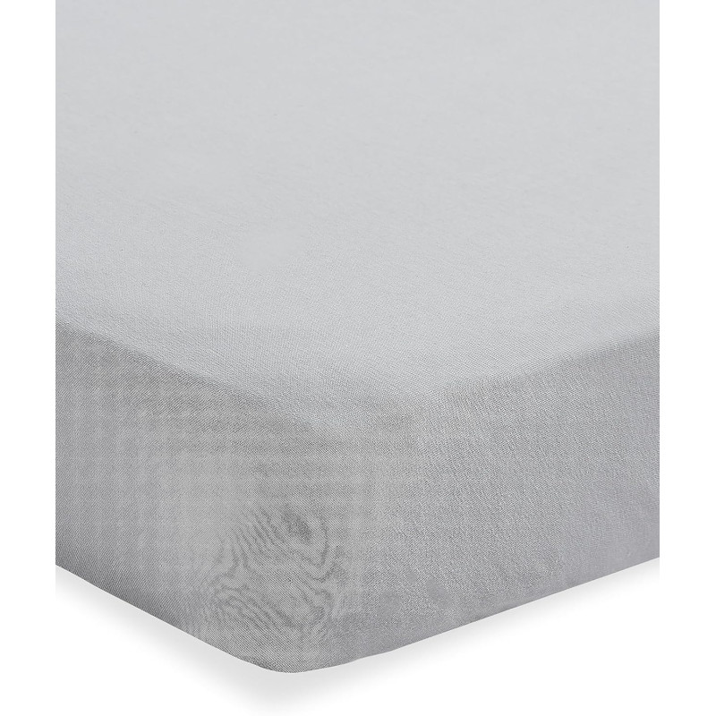 Drap-housse Jersey 60x120cm - Soft Grey