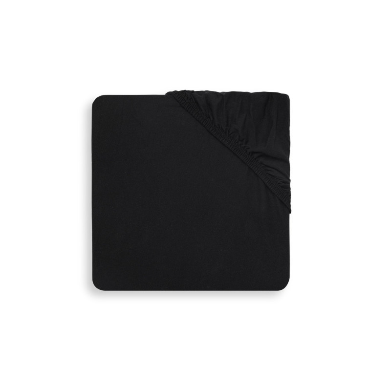 Drap-housse Jersey 60x120cm - Black