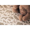 Drap-housse Jersey 40/50x80/90cm Animals - Olive Green Drap-housse Jersey 40/50x80/90cm Animals - Olive Green