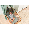 Drap-housse Jersey 40/50x80/90cm Snake - Ash Green