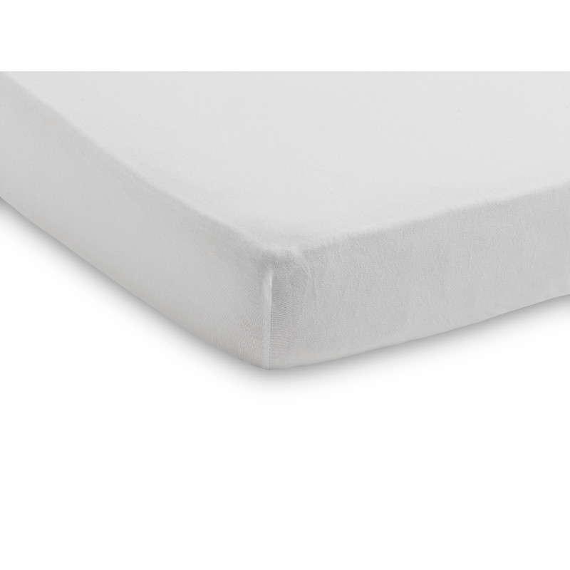 Drap-housse Jersey 40/50x80/90cm - Blanc
