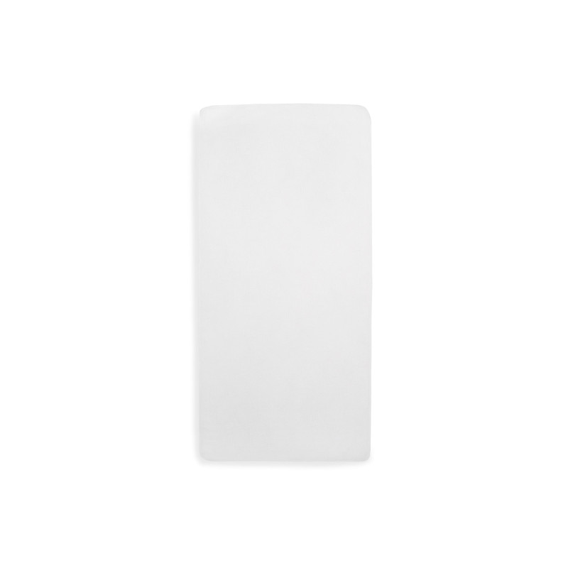 Drap-housse tissu Coton 70x140cm - Blanc