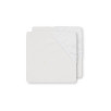 Drap-housse tissu Coton 40x80cm - Blanc Drap-housse tissu Coton 40x80cm - Blanc