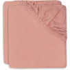 Drap-housse Jersey 40/50x80/90cm - Rosewood - 2 Unités Drap-housse Jersey 40/50x80/90cm - Rosewood - 2 Unités