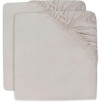 Drap-housse Jersey 40/50x80/90cm - Nougat - 2 Unités Drap-housse Jersey 40/50x80/90cm - Nougat - 2 Unités