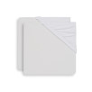 Drap-housse Jersey 40/50x80/90cm - Blanc - 2 Unités Drap-housse Jersey 40/50x80/90cm - Blanc - 2 Unités