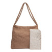 Sac Tote Bag Boucle - Biscuit Sac Tote Bag Boucle - Biscuit