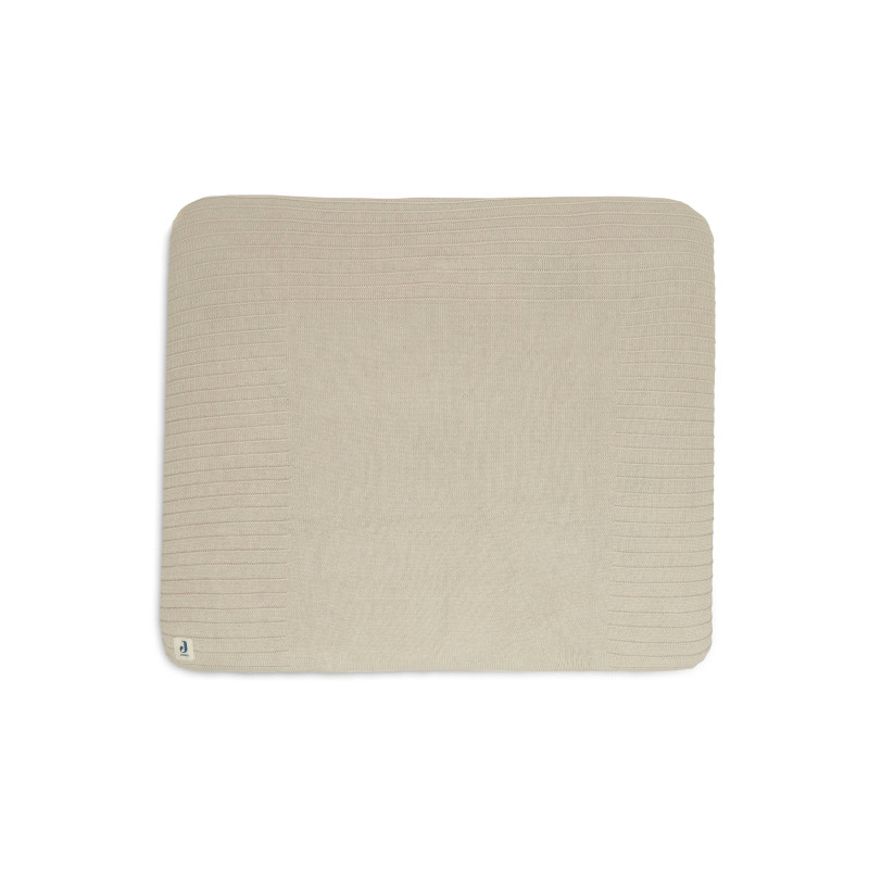 Housse matelas à Langer 75x85cm Pure Knit - Nougat - GOTS