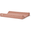 Housse matelas à Langer 50x70cm Spring Knit - Rosewood