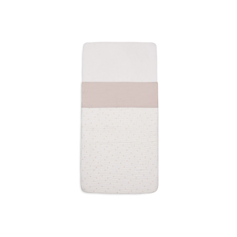 Drap 120x150cm Slub - Nougat