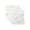Serviette Gaze de Coton 31x31cm - On The Go - 3 Unités
