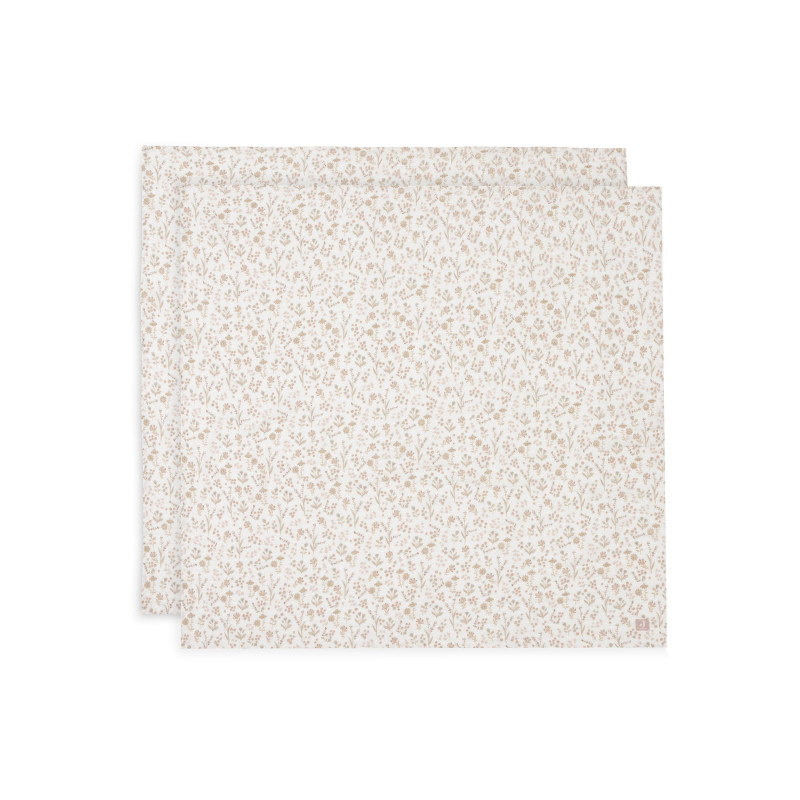Lange Gaze de Coton Large 115x115cm - Bloomy - 2 Unités
