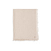 Couverture Gaze De Coton 120x120cm Fringe Stripe - Biscuit Couverture Gaze De Coton 120x120cm Fringe Stripe - Biscuit