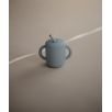 Tasse d'apprentissage avec paille - Powder Blue