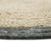 Tapis jute & laine Yhuki