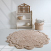 Tapis enfant coton lavable Sweet April Nude