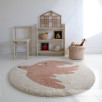 Tapis chambre enfant petit oiseau Bohemian Bird Creme Tapis chambre enfant petit oiseau Bohemian Bird Creme