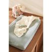 Housse matelas à langer Eponge 50x70cm - Sea Green - 2 Unités